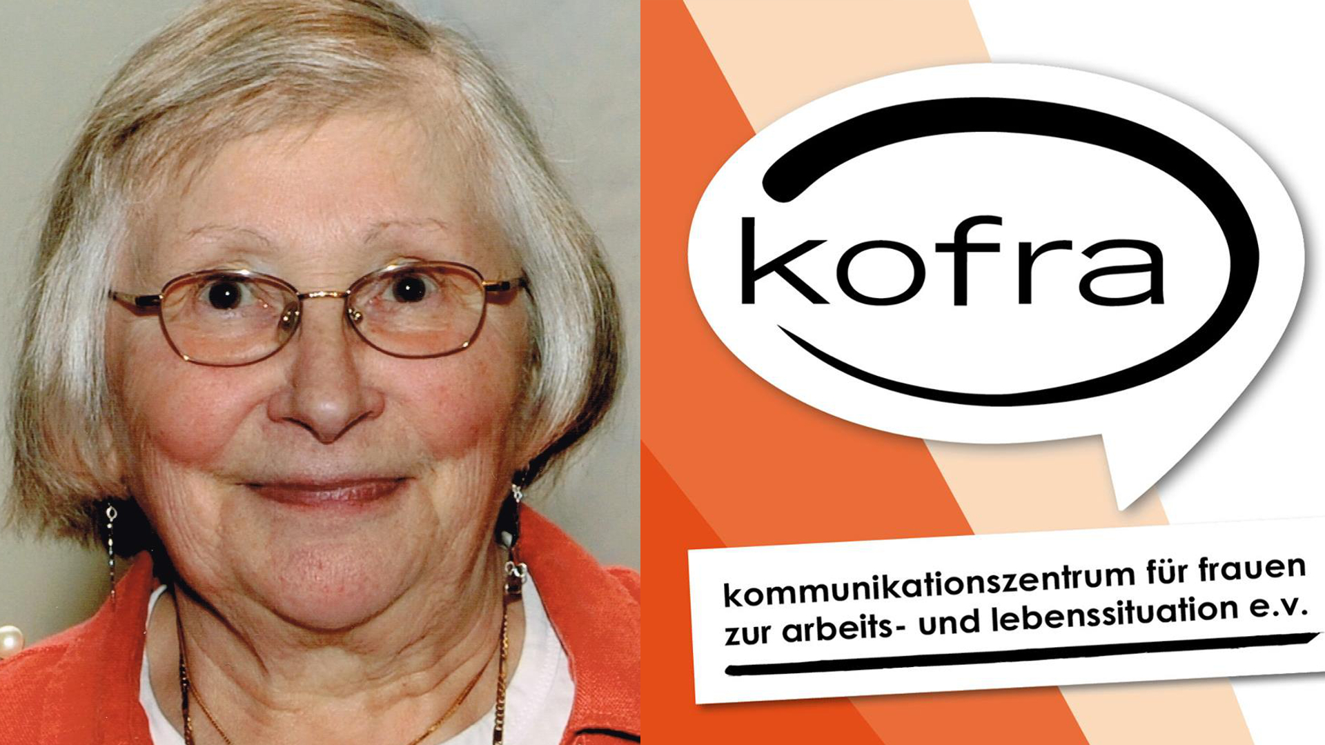 Videointerview zwischen Marlies Krämer und Kofra München in der FGBS