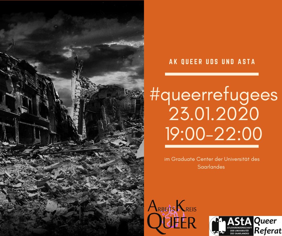 Themenabend #queerrefugees (queere Geflüchtete)