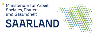 Logo Ministerium für Arbeit, Soziales, Frauen und Gesundheit Saarland