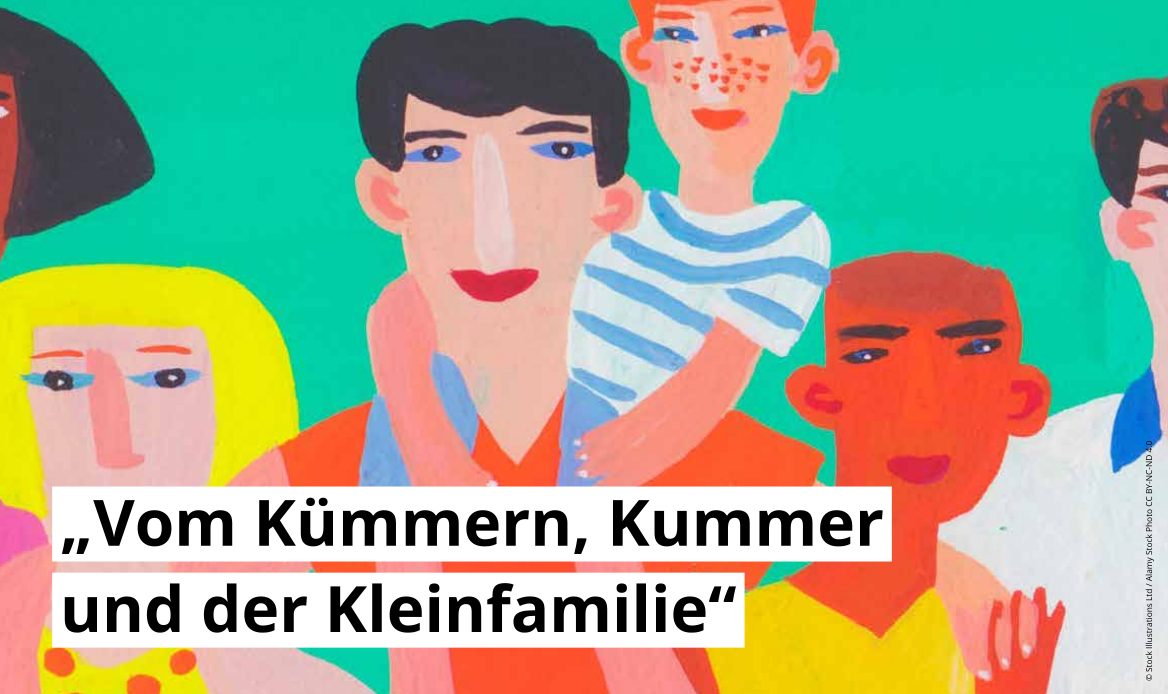 Alicia Schlender: „Vom Kümmern, Kummer und der Kleinfamilie – Feministische Familienkritik und Elternschaft heute“ am 14. November 2023