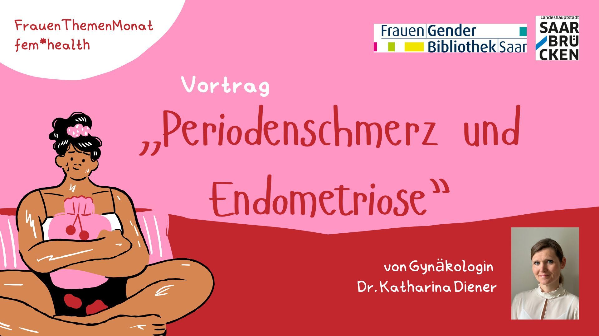 Vortrag „Periodenschmerz und Endometriose“ am 19.11.2025