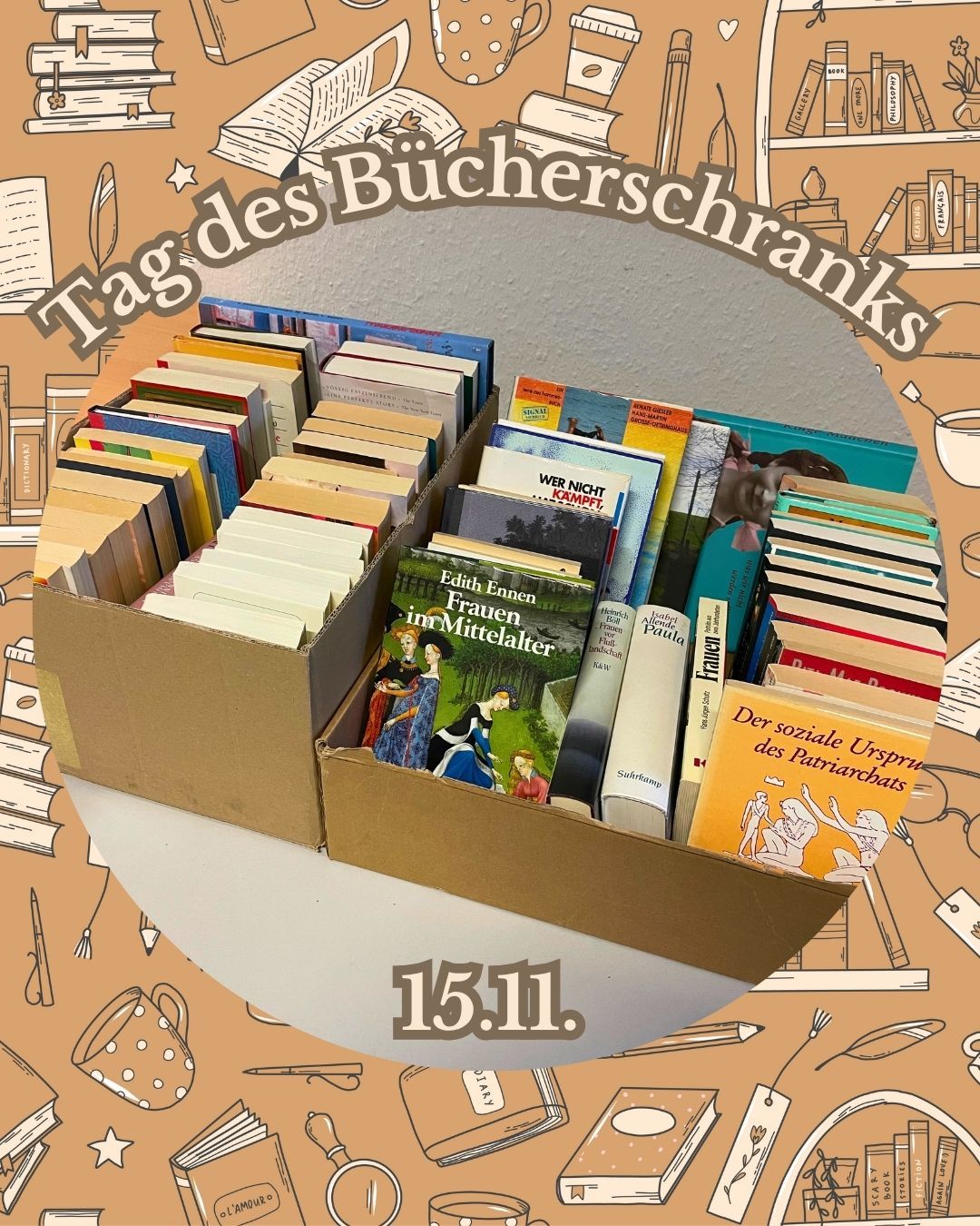 15.11.: Tag des offenen Bücherschrankes