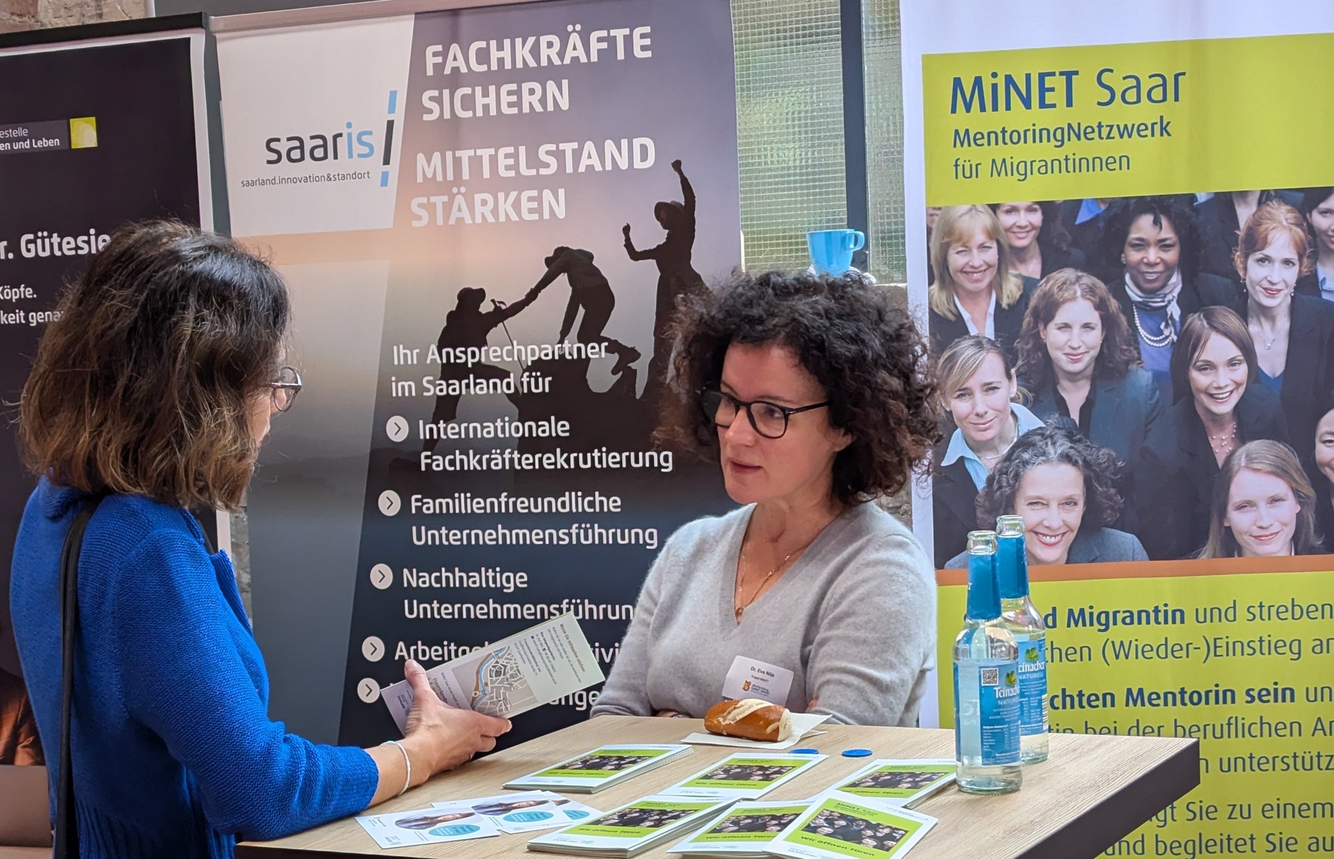 MiNET Saar bei der 3. Regionalen Jobmesse für Frauen am 29.10.2025