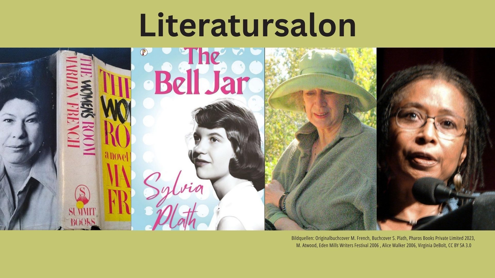 Literatursalon im Herbst 2026: Nordamerikanische Literatur von Frauen in den 60er-80er Jahren