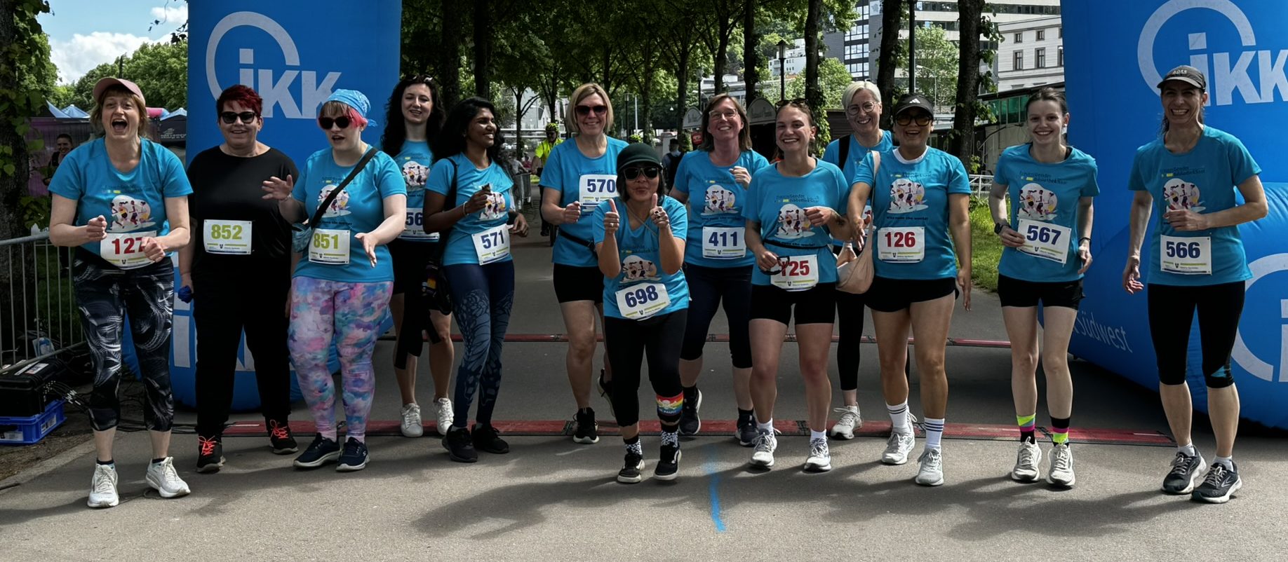 FGBS-Team beim Frauenlauf 2026