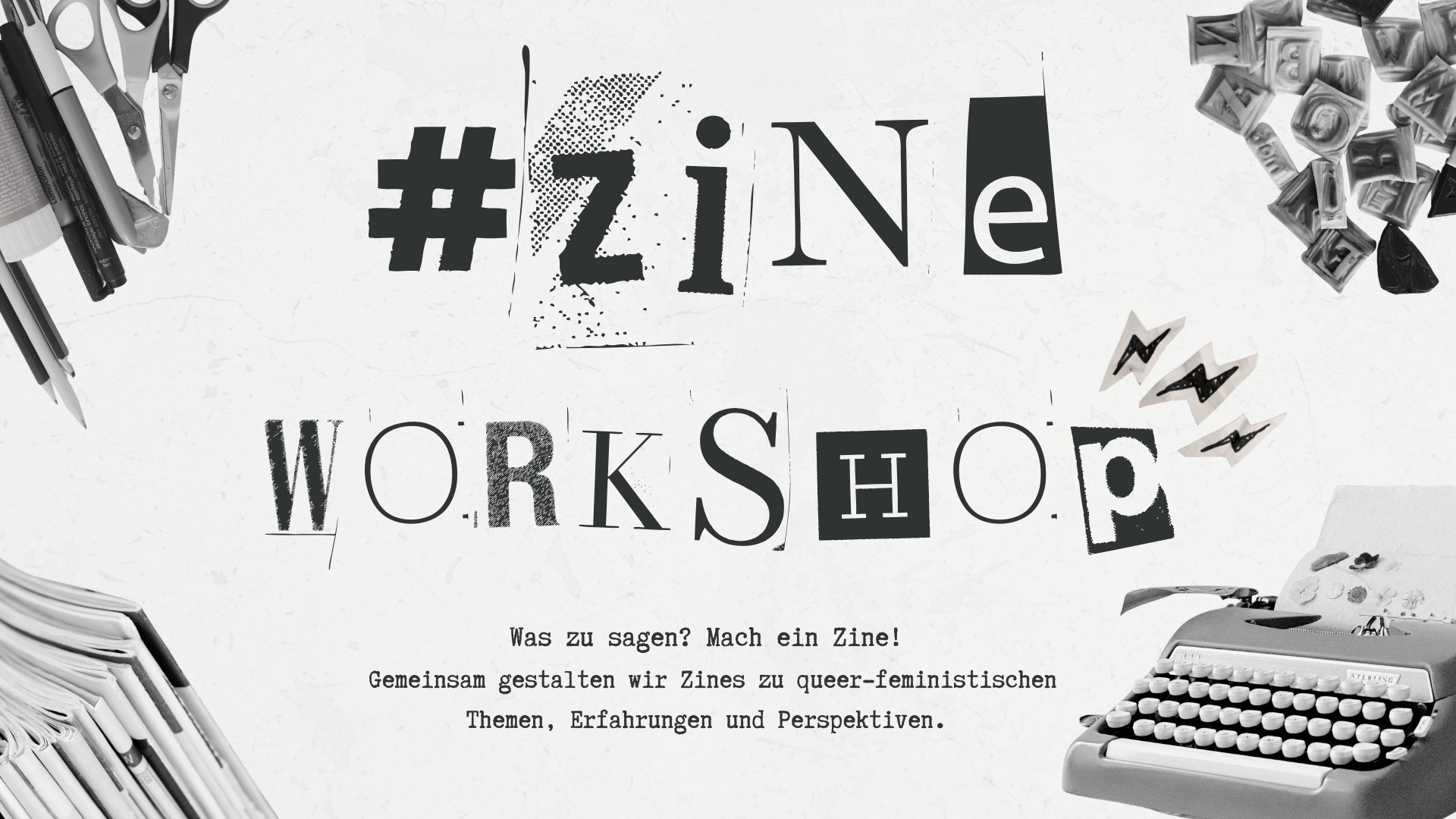 Zine-Workshop am 8.8.2026