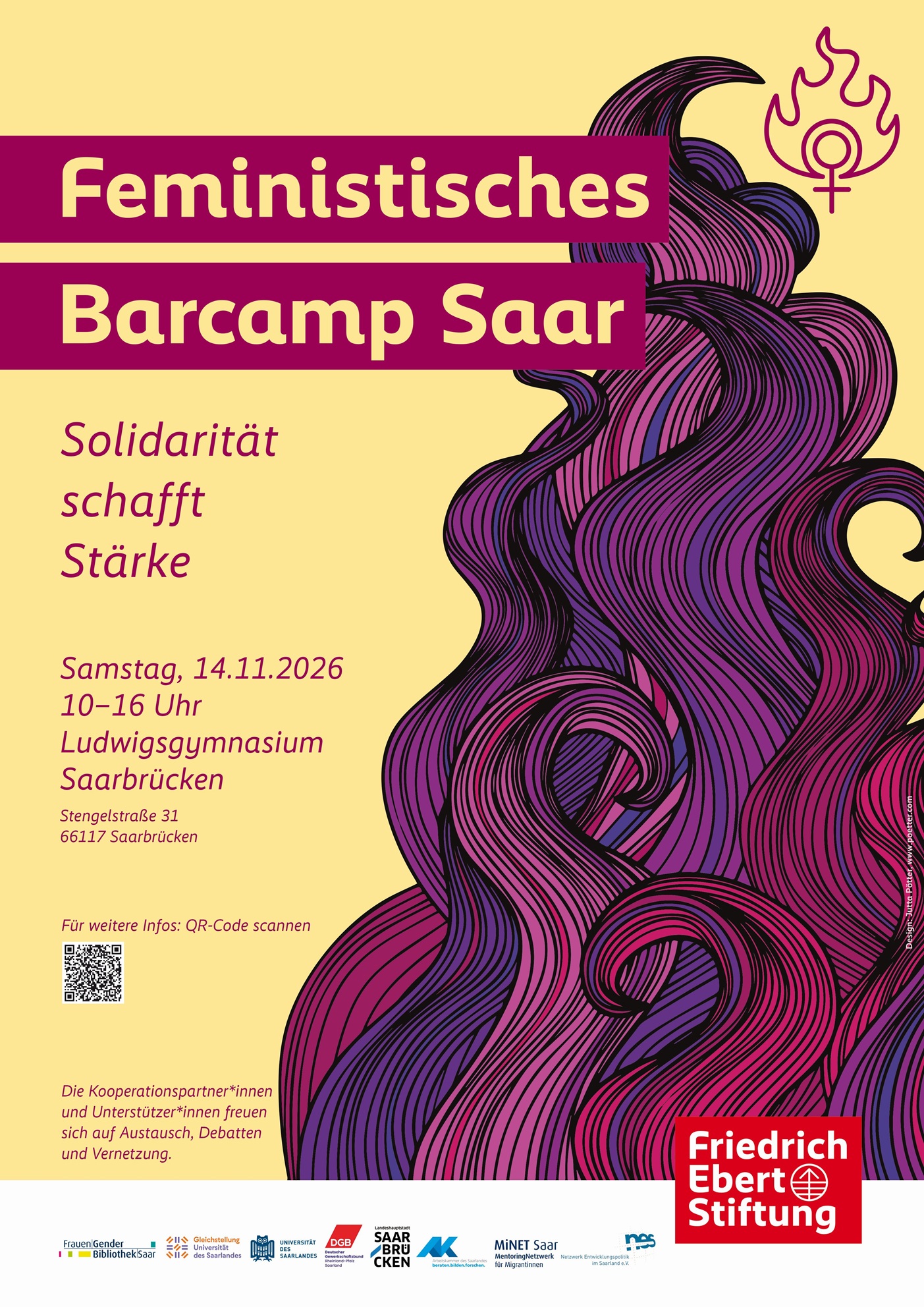 Feministisches Barcamp Saar am 14.11.2026